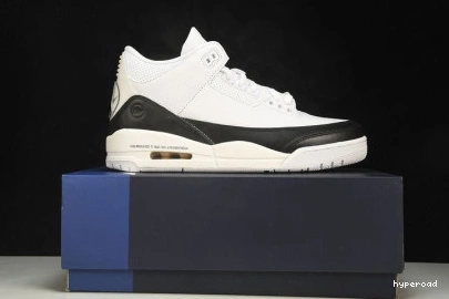 Hyperoad WHITE FRAGMENT JORDAN BLACK AIR 3 0828